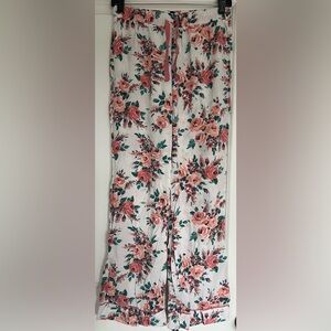 Cynthia Rowley floral pajama pants size small